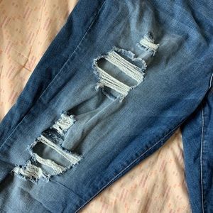 PLUS SIZE Refuge ripped skinny jeggings